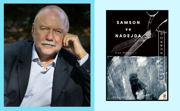 Andrey Kurkov'un 'Samson ve Nadejda' romanının kapak görseli