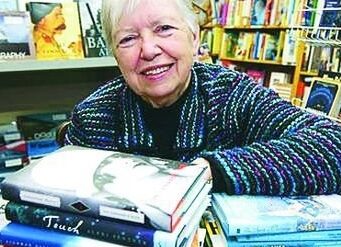 Otto's Bookstore'un eski sahibi Betsy Rider'ın fotoğrafı