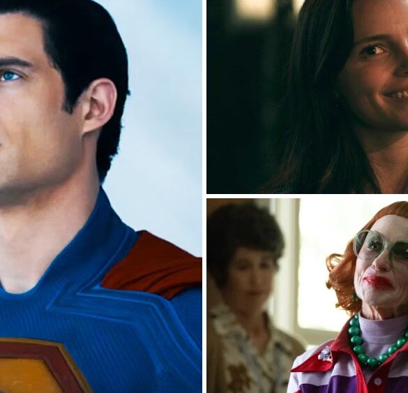 Superman filmi afişi ve Critics Choice Super Ödülleri logosu