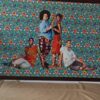 Kehinde Wiley'ın Young Artists After Siamesas 1960 tablosunun ABD Dominik Cumhuriyeti Büyükelçiliği'ndeki kurulum anı