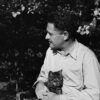 Nâzım Hikmet'in Ara Güler tarafından çekilmiş bir portresi, Romantika sergisinden.