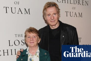 Liam Neeson'ın yapımcılığını üstlendiği "Tuam'ın Kayıp Çocukları" filmi afişi veya tanıtım görseli.